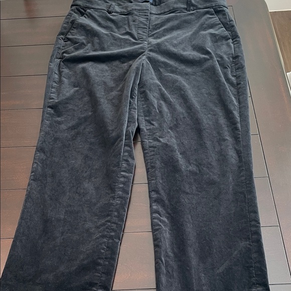 J. Crew Black Velvet Kallie Pants - Picture 12 of 12